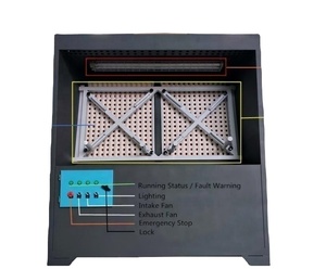 <span class=keywords><strong>Cabine</strong></span> <span class=keywords><strong>de</strong></span> <span class=keywords><strong>peinture</strong></span> miniature portable à face ouverte pour roues - Product Image 2