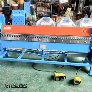 Bending Metal Machine Price 2.5*3000 Stainless Steel Metal Plate Electric Hydraulic Folding Bending Machine
