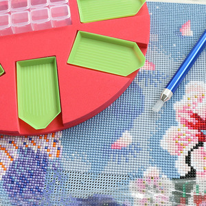 Bán Buôn Giảm Giá Giá Sơn Kim Cương Phụ Kiện Khay Đứng Điểm Khoan Công Cụ Kit Người Mới Bắt Đầu Sơn Kim Cương Công Cụ - Product Image 5