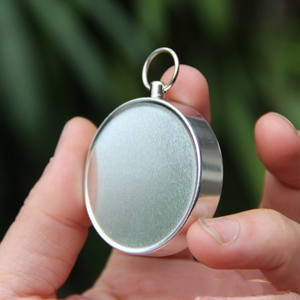 <span class=keywords><strong>Boussole</strong></span> porte-clés de poche <span class=keywords><strong>en</strong></span> aluminium de 40mm, vente <span class=keywords><strong>en</strong></span> gros - Product Image 2