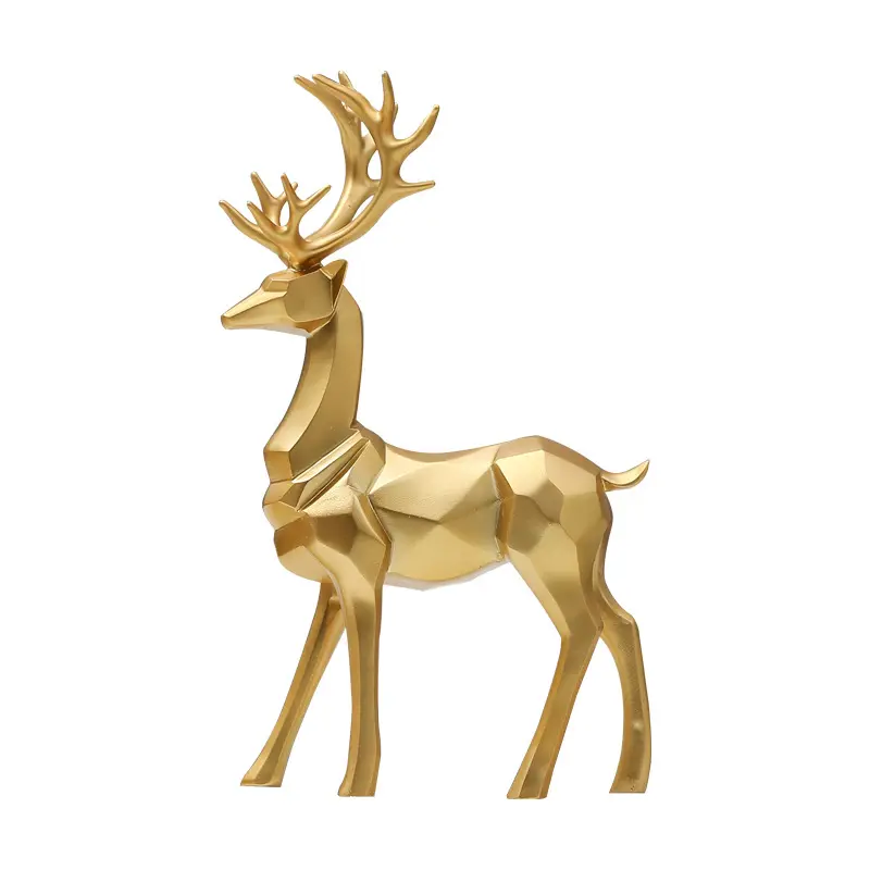 Resin Crafts Modern Deer Kreative Dekoration Indoor Home Desktop Geschenk Dekoration