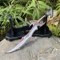 Épée Daédrienne Modèle 30 en Métal de Luxe, Réplique d'Armes du Jeu Skyrim, Fabrication Personnalisée en Usine, Artisanat Anime pour Collection de Fans ou Décoration de Cosplay