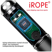 Corde à sauter intelligente double usage pour étudiants, sport et fitness, avec compteur numérique, sans fil, en fil d'acier, ABS et PVC, pour la maison, saut intelligent
