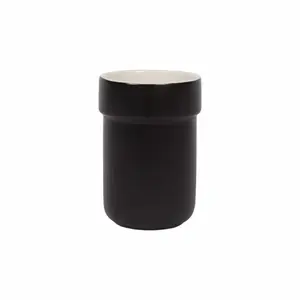 Caneca de cerâmica personalizada 15 oz, caneca de café feita de cerâmica com tampa e manga personalizada