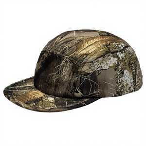 Gorra de running de 5 paneles sin estructura de alta calidad con cierre a presión para camping, para hombres y mujeres - Product Image 2