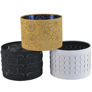 Modern Customize Fabric Laser Cutting Lampshade For The Table Lamp Lighting Parts