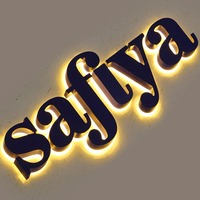 Enseigne extérieure pour entreprise, enseigne rétroéclairée pour devanture de magasin, enseigne lumineuse LED, enseigne avec logo de magasin, enseigne en lettres 3D pour la publicité
