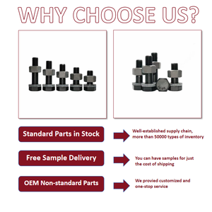 Bulloni a Testa Esagonale DIN 933 Grado 10.9 Zincati in Acciaio al Carbonio per Applicazioni Edili Misure M10 <span class=keywords><strong>M12</strong></span> M14 M16 M18 M20 M22 - Product Image 2