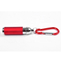 QXMOVING Mini lampe torche LED personnalisée avec logo, porte-clés, cadeau promotionnel, lampe de poche portable avec mousqueton