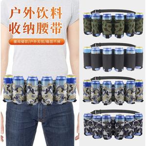 Cinturón Enfriador de Cerveza para Exteriores, Bolsa de Cintura para 6 Latas, Unisex, para Adultos, para Eventos Deportivos - Product Image 5