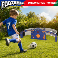 Jeu de football électronique MILI avec but et système de notation, 2 modes de jeu, entraînement de tir sportif en intérieur pour enfants