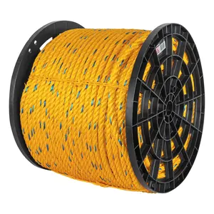 CAJA 264 Rollo de cuerda de polipropileno amarilla de 16 mm, 264 m - Product Image 1