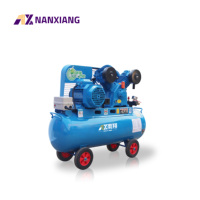 Compresseur d'air industriel à piston entraîné par courroie de marque Nanxiang, haute pression 15 kW, 8-30 bars, 500 L