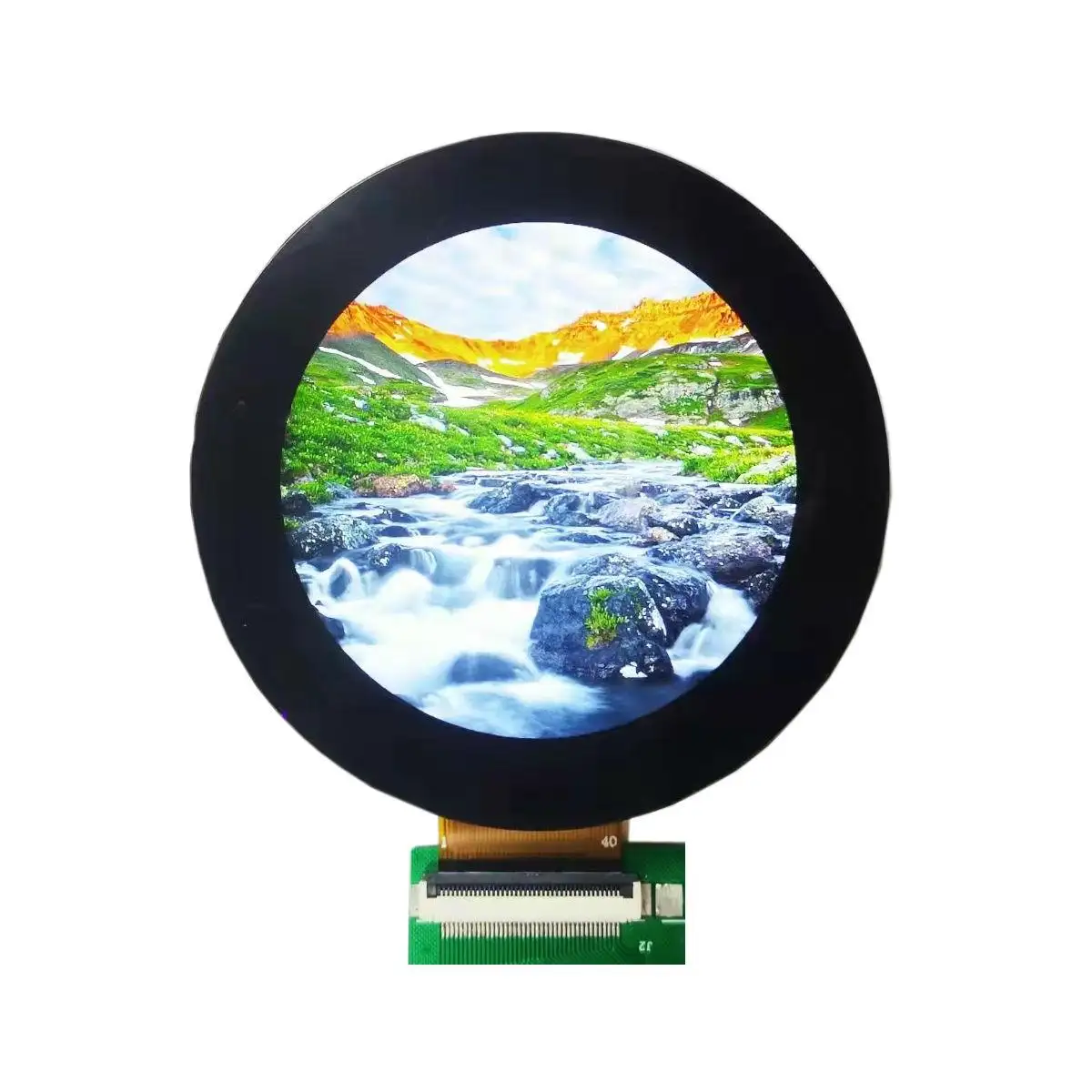 Màn Hình Lcd Tròn Nhỏ Góc Nhìn Toàn Bộ Màn Hình Tròn Lcd Ips 2.1 Inch 480X480 Cho Các Thiết Bị IOT Công Nghiệp Thông Minh