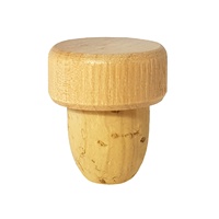 Bouchon en liège à poignée en T pour la maison, la cuisine, le bar à vin, le restaurant, la cave, bouchon de bouteille de vin anti-fuite