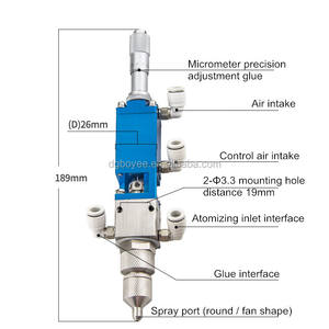 Válvula de Pulverización para Pistola de Pintura BY-<span class=keywords><strong>63</strong></span>, Accesorios de Dispensación, Válvula de Pulverización Atomizada, Válvula de Pulverización de Precisión - Product Image 5