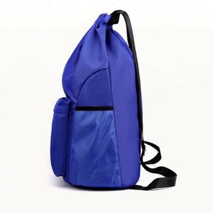 Custom Water-Resistant Gym Bag with Wet/Dry Separator, Lightweight & Durable <b>Drawstring</b> <b>Backpack</b> for Men & Women - Product Image 2