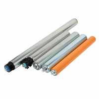 Nouveau Rouleau de Convoyeur à Pignon d'Accumulation en Acier Inoxydable SUS 201/304, Tube PVC, Acier au Carbone, Arbre en Aluminium, Certifié CE, pour Chambre Froide TD75