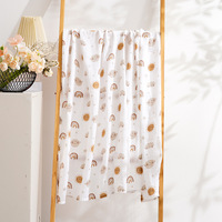 Couverture personnalisée Kangobaby, literie pour bébé, couverture de réception pour nouveau-né, coton biologique, emmailloteuse en mousseline pour nouveau-né
