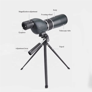 20-60x krachtige monoculaire telescoop met groot bereik, waterdicht, HD-zoom, rood voor vogels kijken, jacht, telefoonadapter - Product Image 6