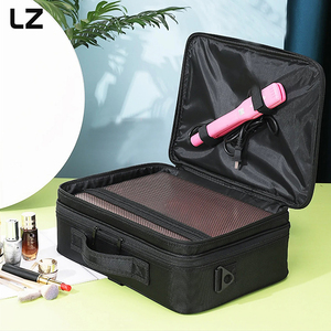 LZ <span class=keywords><strong>Travel</strong></span> Waterproof S/<span class=keywords><strong>M</strong></span>/L Makeup Bag Organisateur de toilette en nylon avec pochette à poignée séparatrice pour femmes Purse Daily Use - Product Image 1
