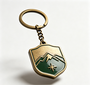 Custom Zinc Alloy Shield Keychain Enamel Metal <b>Key</b> <b>Ring</b> <b>Personalized</b> Logo Pendant Gift Souvenir - Product Image 4