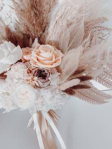 Vente en gros de bouquets de roses éternelles écologiques, <span class=keywords><strong>fleurs</strong></span> séchées et conservées pour Noël, la Saint-Valentin, la remise des diplômes, Halloween - Product Image 2