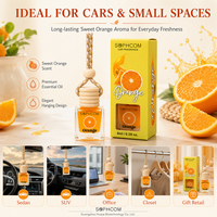 Diffuseur de parfum pour voiture 8ml, flacon en verre avec bouchon en bois, désodorisant pour voiture, huile essentielle, parfum apaisant et relaxant pour les trajets quotidiens