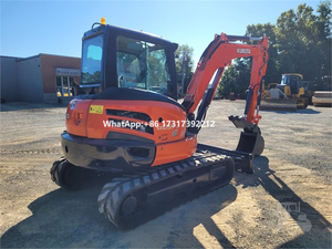 Mini-excavatrice d'occasion de marque supérieure U57-4, 5 tonnes de poids opérationnel, avec performances optimales, dotée de composants essentiels du moteur et de la pompe - Product Image 4
