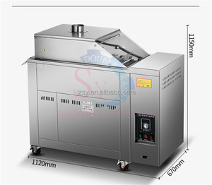 Gran comercial eléctrico Calefacción de Gas rotación continua masa frita palo horno palitos de pan torcido máquina para freír - Product Image 3