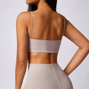 Sujetadores deportivos al por mayor para mujer, tops cortos personalizados para yoga y entrenamiento, sujetadores deportivos ajustables para fitness - Product Image 5