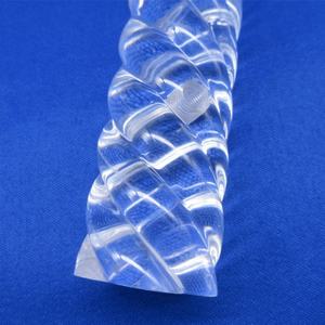 Varilla Acrílica Transparente en Espiral Cuadrada Extruida - Product Image 6