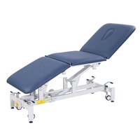 Table de Massage ostéopathique chiropratique 3 sections lit de traitement échographie physiothérapie civière Table d'examen médical