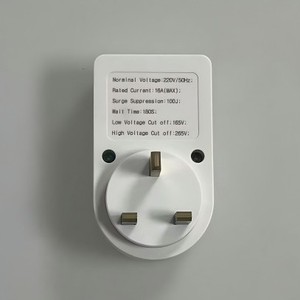 KE-2155 Voltage <b>Protector</b> 20Amp <b>Surge</b> Protection For Air Conditioner Refrigerator TV <b>Socket</b> 220V British Standard - Product Image 3