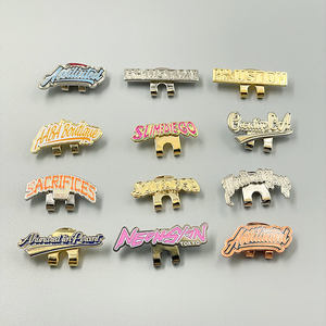 Kunshan Maßgefertigte Hutkrempe-Clips Großhandel Erstellen Sie Ihr Eigenes Design Individuelles Logo Hochwertige Metall-Golf-Hutclips - Product Image 2