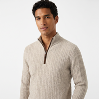 Cardigan Kingdeer à manches longues, anti-plis, en cachemire pur ultra-fin, délicat et respirant, pour homme, tricoté sur mesure