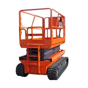 Plataforma Elevadora de Tijera SAGA FIRST de 12 m con Controles Proporcionales, 4x4, para Exteriores y Todo Tipo de Terreno Accidentado - Product Image 4