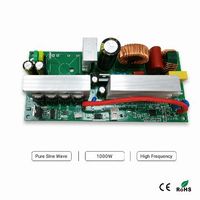 Placa Base Inversora de 600-1000 Vatios, PCBA con 2 OZ de Grosor de Cobre, Placa PCB para Diseño de Fuente de Alimentación