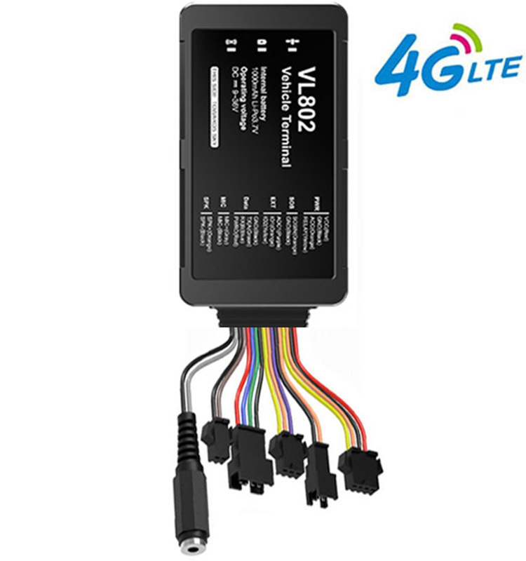Multi Function VL802 JIMI GPS Tracker - 4G Vehicle Tracking with