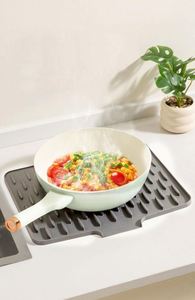 <b>Large</b> Multifunctional Non-Slip Silicone Kitchen Utensil Dish Drying <b>Mat</b> Rectangle Countertop Drainage <b>Mat</b> - Product Image 5