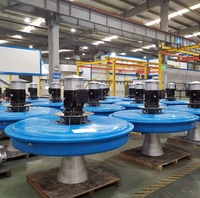 Aérateur flottant en surface pour éviter les déchets, outil aération biologique, bon pour le traitement de l'eau des résidus, grossissement jusqu'à 100 HP