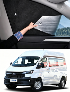 Parasol Estático para Ventana de Coche para <span class=keywords><strong>Ford</strong></span> <span class=keywords><strong>Transit</strong></span>, Bloqueador de Rayos UV, Aislamiento Térmico, Protección de Privacidad - Product Image 1