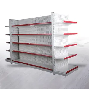 NOVA Q235 Steel Multifungsi Rak Rak Supermarket Gondola Tegometall Rak/