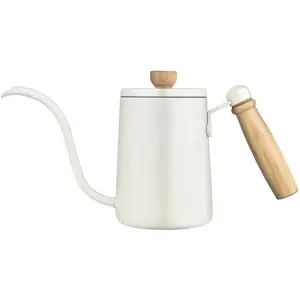 The lid design retains of coffee pot the mellow aroma of coffee Stainless steel coffee pot