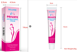 SELUMB En stock 20g Crème <span class=keywords><strong>intime</strong></span> féminine à base de plantes <span class=keywords><strong>pour</strong></span> tous les types de peau soulage l'odeur de démangeaison privée et les infections fongiques - Product Image 2