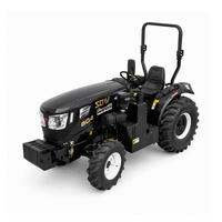 Mini-tracteur 4x4 Agriproven avec attelage trois points et quatre accouplements rapides hydrauliques pour les distributeurs d'équipements agricoles