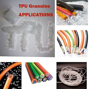 เรซินเทอร์โมพลาสติกโพลียูรีเทน (TPU) สำหรับสายไฟและสายเคเบิล ทนไฟ ยืดหยุ่น ทนต่อการเสื่อมสภาพ เกรดทางการแพทย์ แบบเม็ด - Product Image 2