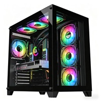 Wholesale Custom MATX Gaming PC Case - Desktop Mid-Tower Transparent Computer Cabinet Shell