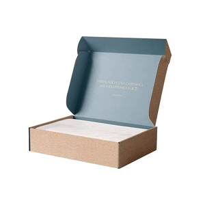 Custom shipping packaging paper carton mailer cardboard corrugated box