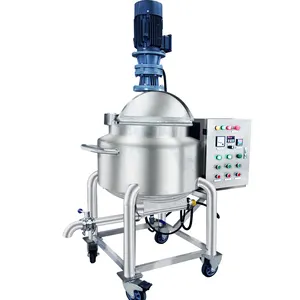 Factory Price Stainless Steel Mixing Tank Liquid Chemical Food Blending Heated Jacket Mixer Tank With Agitator